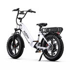 Vélo électrique ONESPORT OT08 - Moteur 500W Batterie 48V18AH Roues 20 pouces Frein à disque - Blanc