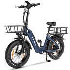 Panier avant vélo électrique TTGO F6 - 350x310x190mm 2.88KG - Noir