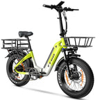 Panier avant vélo électrique TTGO F6 - 350x310x190mm 2.88KG - Noir