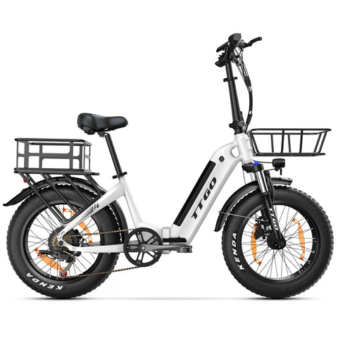 Hinterer Korb TTGO F6 E-Bike - 470*350*190mm 3.48KG - Schwarz