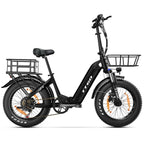 Rear Basket TTGO F6 E-Bike - 470*350*190mm 3.48KG - Black