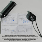 ADO Air 20S Faltbares E-Bike - 250W Motor 36V9.6Ah Batterie 100KM Reichweite Hydraulische Scheibenbremse - Elfenbeinweiß