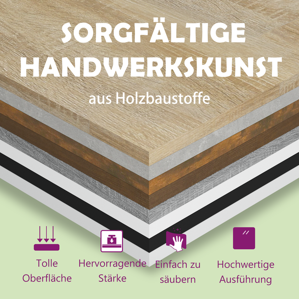 vidaXL Bücherregal-Bretter 4 Stk. Hochglanz-Grau 60x30x1,5 cm