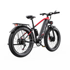 Vélo électrique Duotts F26 - Moteur 2*750W Batterie Samsung 48V 20Ah Non pliable - Noir Rouge
