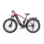 Vélo électrique Duotts F26 - Moteur 2*750W Batterie Samsung 48V 20Ah Non pliable - Noir Rouge