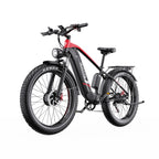 Vélo électrique Duotts F26 - Moteur 2*750W Batterie Samsung 48V 20Ah Non pliable - Noir Rouge