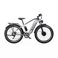 Vélo électrique Duotts F26 - Moteur 2*750W Batterie Samsung 48V 20Ah Non pliable - Argent Blanc