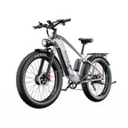 Vélo électrique Duotts F26 - Moteur 2*750W Batterie Samsung 48V 20Ah Non pliable - Argent Blanc