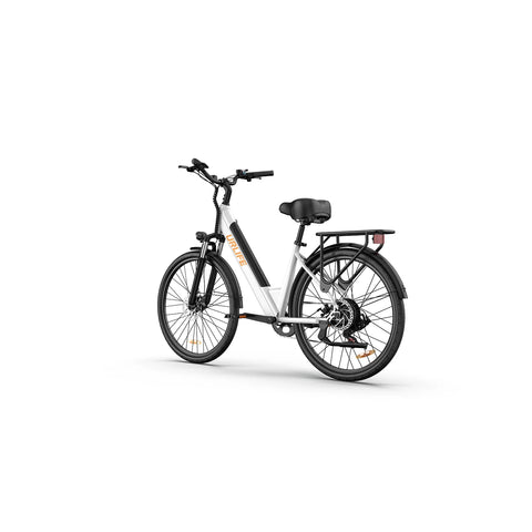 Elektrofahrrad URLIFE E26 -   250W Motor 36V 13Ah Batterie 26 Zoll Reifen Scheibenbremse - Weiß