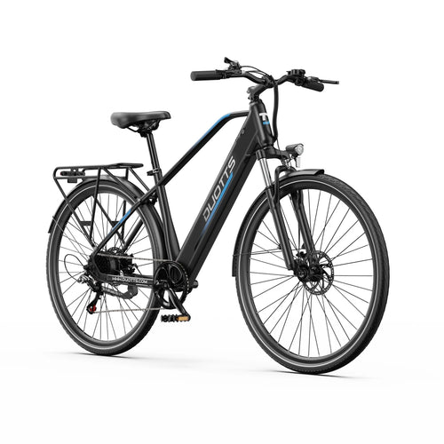 E-Bike Duotts C29 Lite - Motor 250W Battery 36V13AH 27.5 Inch Tires Disc Brakes - Blue Black