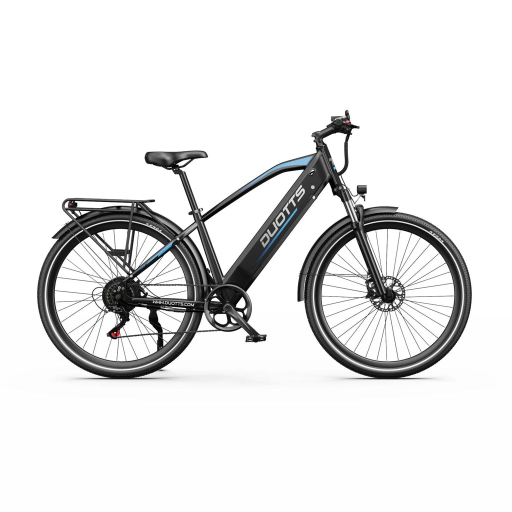 E-Bike Duotts C29 Max - Motor 250W Batterie 48V18Ah 29 Zoll Reifen Hydraulische Bremsen - Blau Schwarz