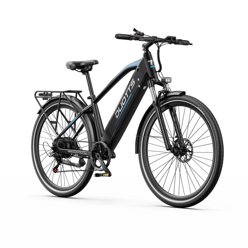 E-Bike Duotts C29 Max - Motor 250W Batterie 48V18Ah 29 Zoll Reifen Hydraulische Bremsen - Blau Schwarz