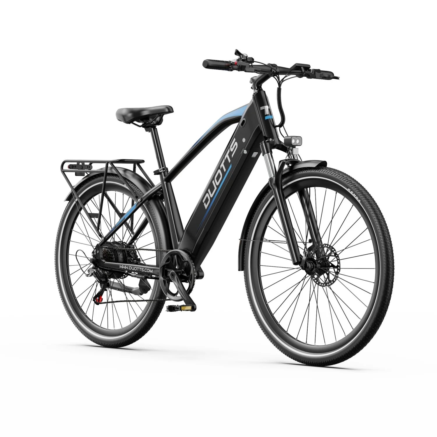 E-Bike Duotts C29 Max - Motor 250W Batterie 48V18Ah 29 Zoll Reifen Hydraulische Bremsen - Blau Schwarz