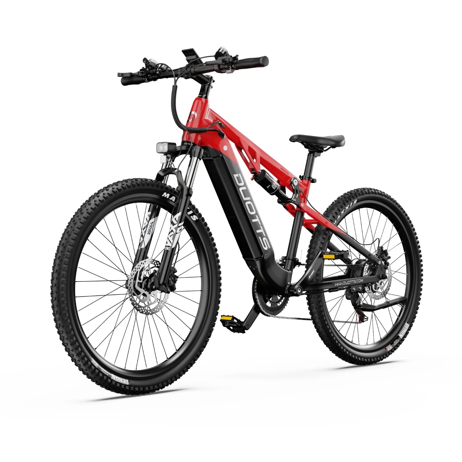 Duotts E29 Elektrisches Fahrrad - 250W Motor 48V13.5AH Batterie Hydraulische Bremsen - Schwarz Rot
