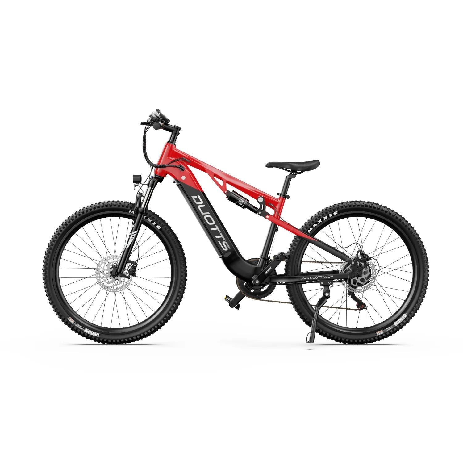 Duotts E29 Elektrisches Fahrrad - 250W Motor 48V13.5AH Batterie Hydraulische Bremsen - Schwarz Rot