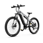 Duotts E29 Vélo électrique - Moteur 250W Batterie 48V13.5AH Freins hydrauliques - Blanc argenté