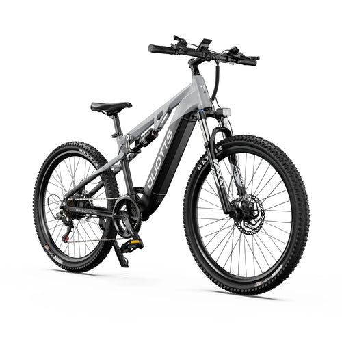 Duotts E29 Electric Bike - 250W Motor 48V13.5AH Battery Hydraulic Brakes - Silver White