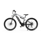 Duotts E29 Vélo électrique - Moteur 250W Batterie 48V13.5AH Freins hydrauliques - Blanc argenté
