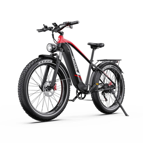 Duotts F26 Lite E-Bike - 500W Motor 48V18Ah Battery 26 Inch Tires Hydraulic Brakes - Black Red