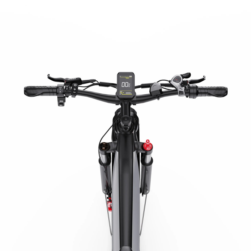 Duotts F26 Lite E-Bike - 500W Motor 48V18Ah Battery 26 Inch Tires Hydraulic Brakes - Silver White