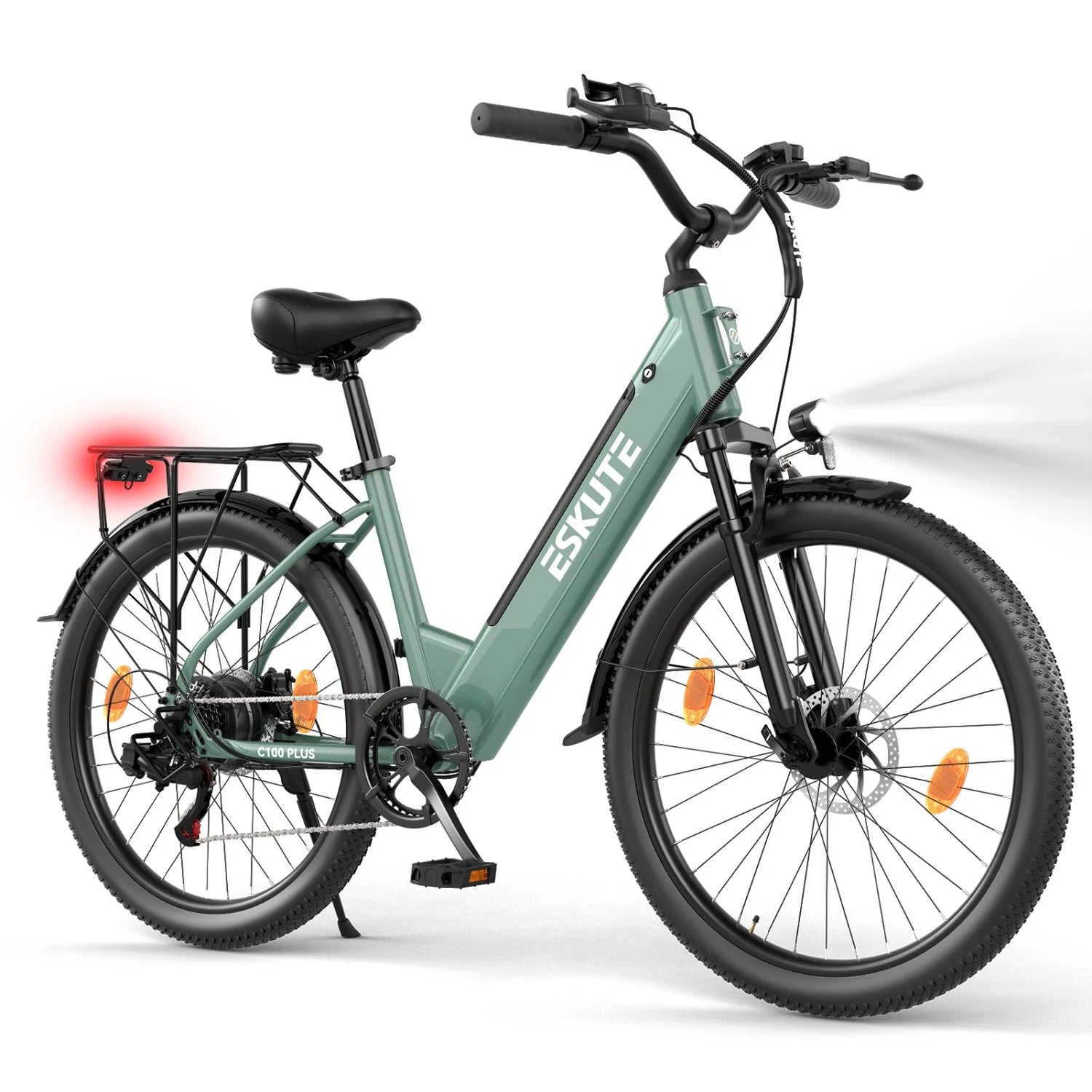 Vélo électrique ESKUTE C100 PLUS 250W 36V 13Ah, VTT électrique pliant
