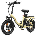 ESKUTE D100 Electric Bicycle - 250W Motor 36V 13Ah Battery 16 Inch - Cream