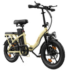 ESKUTE D100 Electric Bicycle - 250W Motor 36V 13Ah Battery 16 Inch - Cream