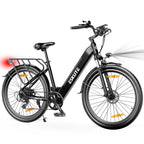 ESKUTE Polluno Plus 28INCH - 250W Motor 36V20AH Batterie 28 Zoll Reifen Mechanische Scheibenbremse - Schwarz