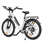 ESKUTE Polluno Plus 26INCH - 250W Motor 36V20AH Batterie 26 Zoll Reifen Mechanische Scheibenbremse - Weiß