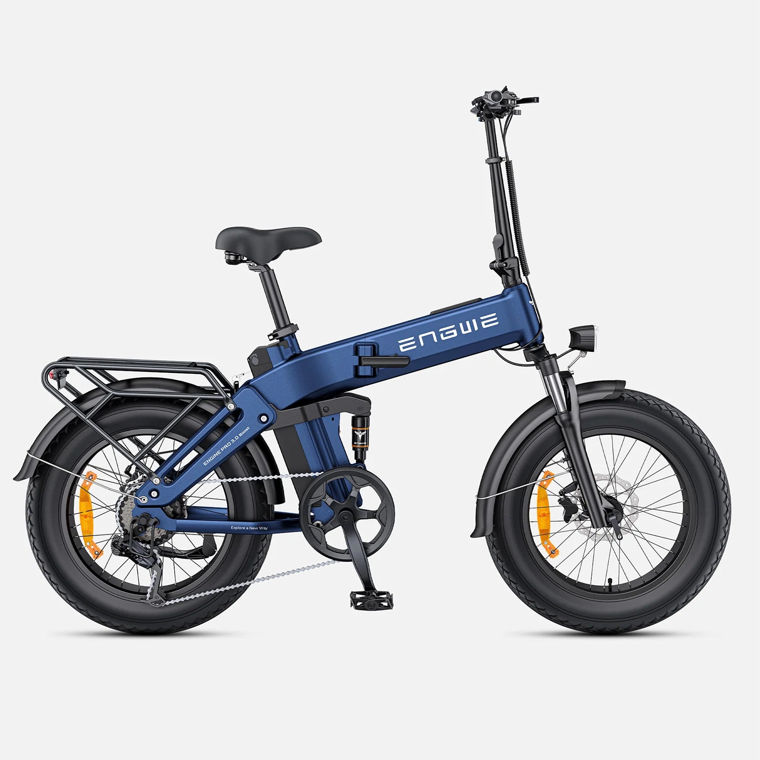 ENGWE Engine PRO 3.0 BOOST E-Bike - Motor 750W Motor 48V Akku Drehmoment 90Nm OTA Upgrade - Blau