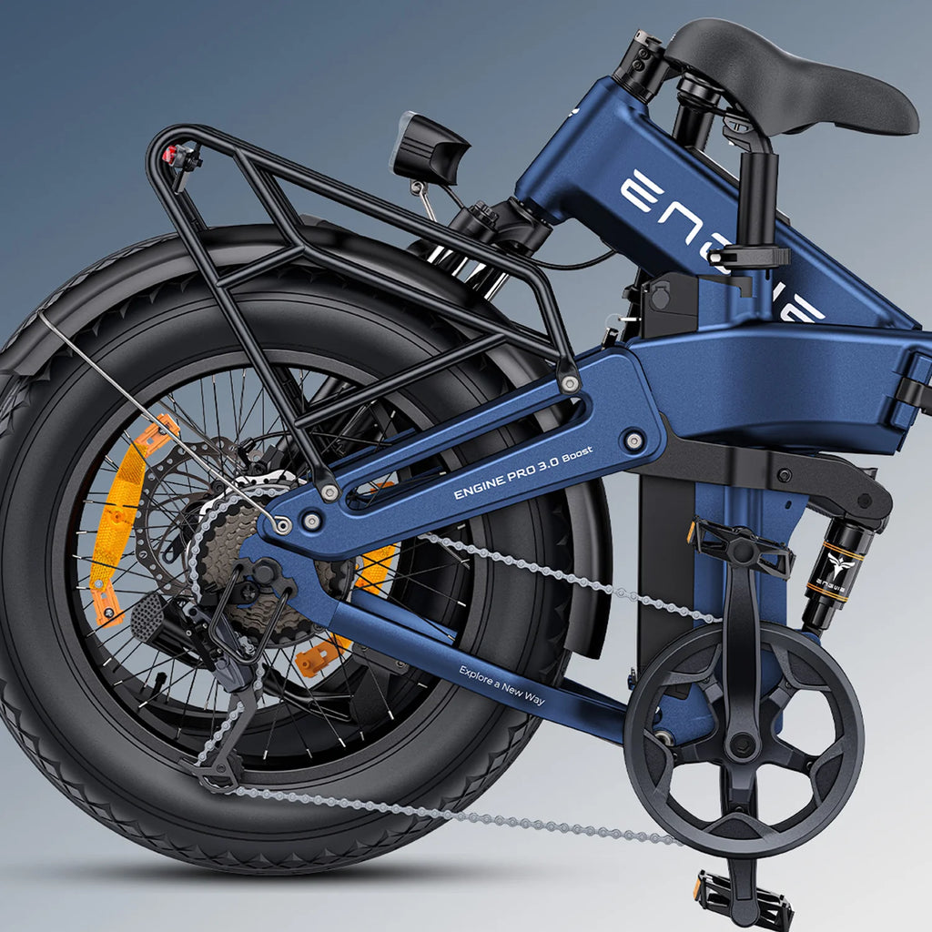 ENGWE Engine PRO 3.0 BOOST E-Bike - Motor 750W Motor 48V Akku Drehmoment 90Nm OTA Upgrade - Blau