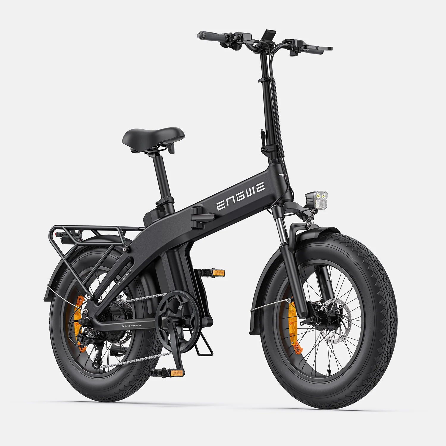 ENGWE EP-2 3.0 BOOST Elektrisches Fahrrad - 250W Motor 48V Akku Abnehmbar Hydraulische Bremse - Schwarz