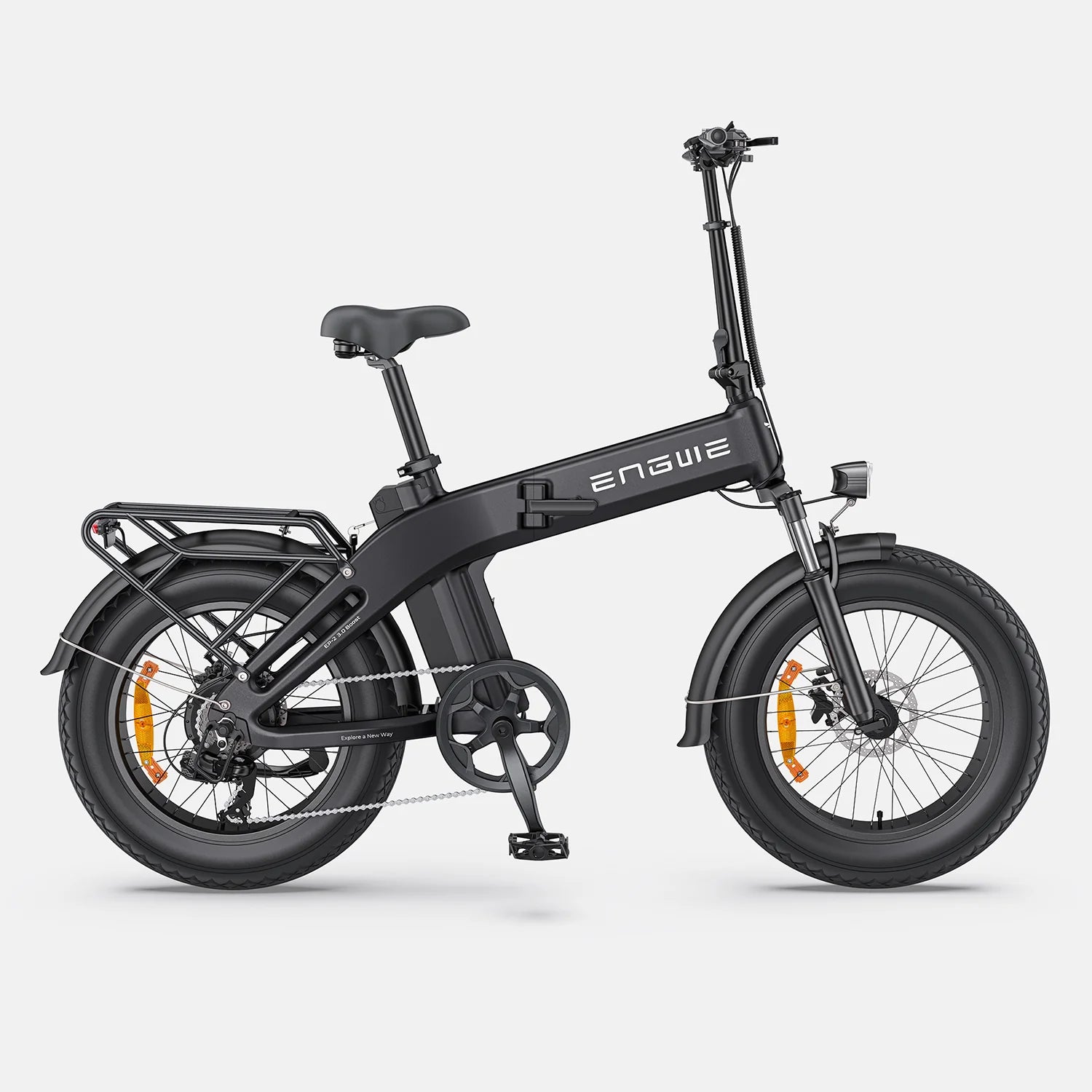ENGWE EP-2 3.0 BOOST Elektrisches Fahrrad - 250W Motor 48V Akku Abnehmbar Hydraulische Bremse - Schwarz