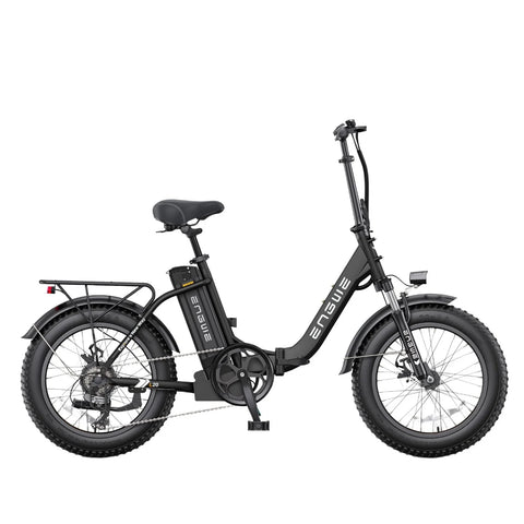 E-Bike ENGWE L20 2.0 - Motor 750W Akku 52V13AH 20 Zoll Räder  mechanische Scheibenbremse - Schwarz