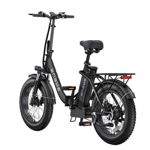 E-Bike ENGWE L20 2.0 - Motor 750W Akku 52V13AH 20 Zoll Räder  mechanische Scheibenbremse - Schwarz