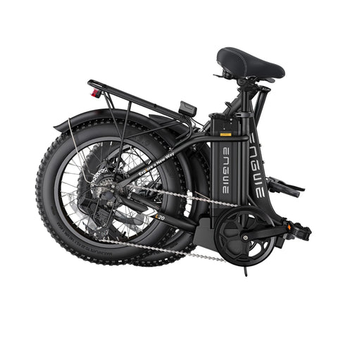 E-Bike ENGWE L20 2.0 - Motor 750W Akku 52V13AH 20 Zoll Räder  mechanische Scheibenbremse - Schwarz