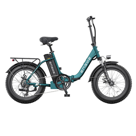E-Bike ENGWE L20 2.0 - Motor 750W Akku 52V13AH 20 Zoll Räder  mechanische Scheibenbremse - Grün