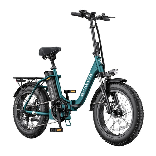 E-Bike ENGWE L20 2.0 - Motor 750W Battery 52V13AH 20 Inch Wheels mechanical disc brake - Green