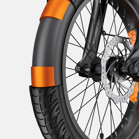 E-Bike ENGWE L20 3.0 PRO - Motor 250W Akku 48V15AH 20 Zoll Räder TUV Zertifiziert Hydraulische Scheibenbremsen - Schwarz