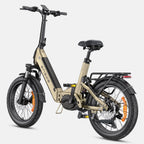 VAE ENGWE L20 3.0 PRO - Moteur 250W Batterie 48V15AH Roues 20 pouces Certifié TUV Freins à disque hydrauliques - Or