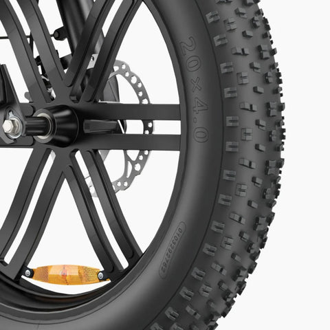 E-Bike ENGWE L20 Boost - Motor 250W Akku 48V13AH 20 Zoll Räder  mechanische Scheibenbremse - Schwarz