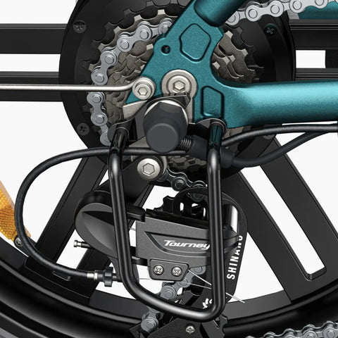 E-Bike ENGWE L20 Boost - Motor 250W Akku 48V13AH 20 Zoll Räder  mechanische Scheibenbremse - Schwarz