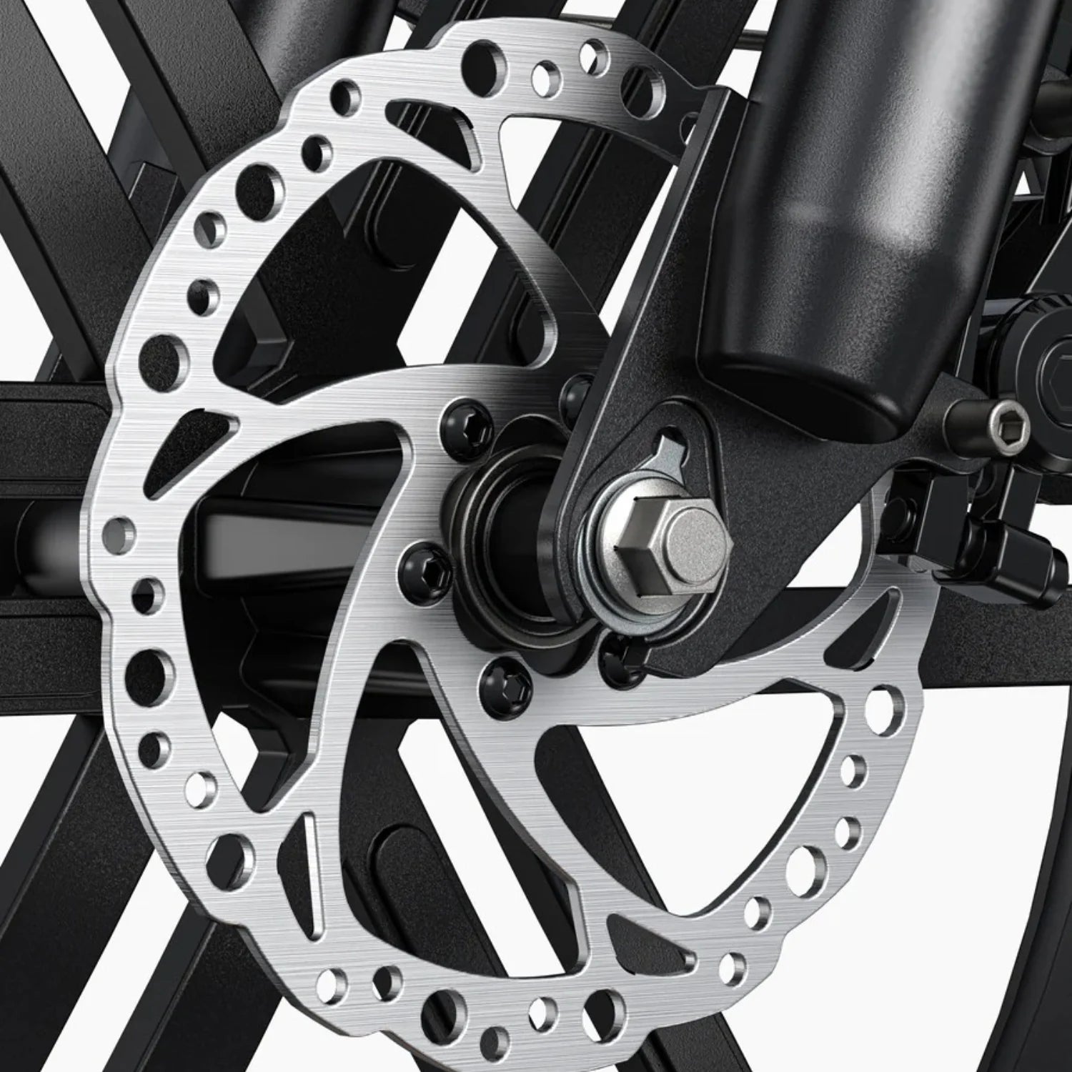 E-Bike ENGWE L20 Boost - 250W Motor 48V13AH Battery 20 Inch Wheels Mechanical Disc Brake - Black