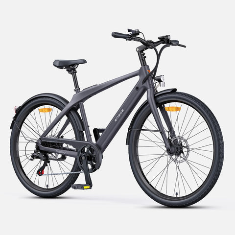 E-Bike ENGWE N1 AIR - Motor 250W Akku 36V10Ah 27.5 Zoll Räder  mechanische Scheibenbremse - Grau