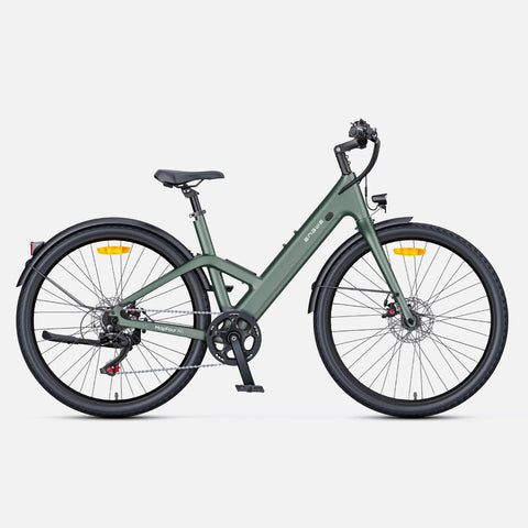 E-Bike ENGWE N1 AIR ST - Motor 250W Akku 36V10Ah 27.5 Zoll Räder  mechanische Scheibenbremse - Grün