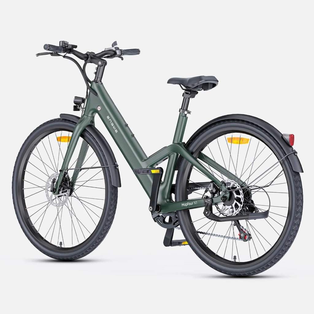 Vélo électrique ENGWE N1 AIR ST - Moteur 250W Batterie 36V10Ah Roues 27.5 pouces Freins à disque mécaniques - Vert