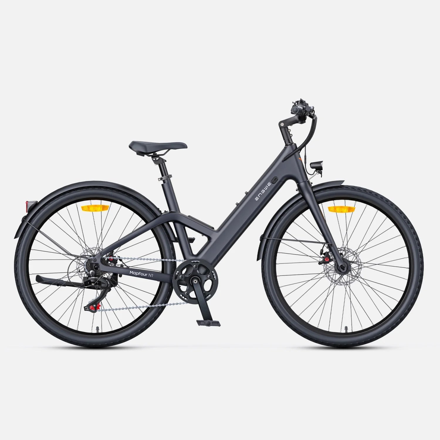 Vélo électrique ENGWE N1 AIR ST - Moteur 250W Batterie 36V10Ah Roues 27.5 pouces Frein à disque mécanique - Gris