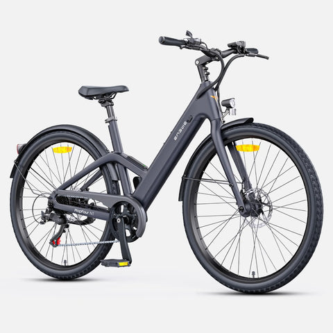 E-Bike ENGWE N1 AIR ST - Motor 250W Akku 36V10Ah 27.5 Zoll Räder  mechanische Scheibenbremse - Grau