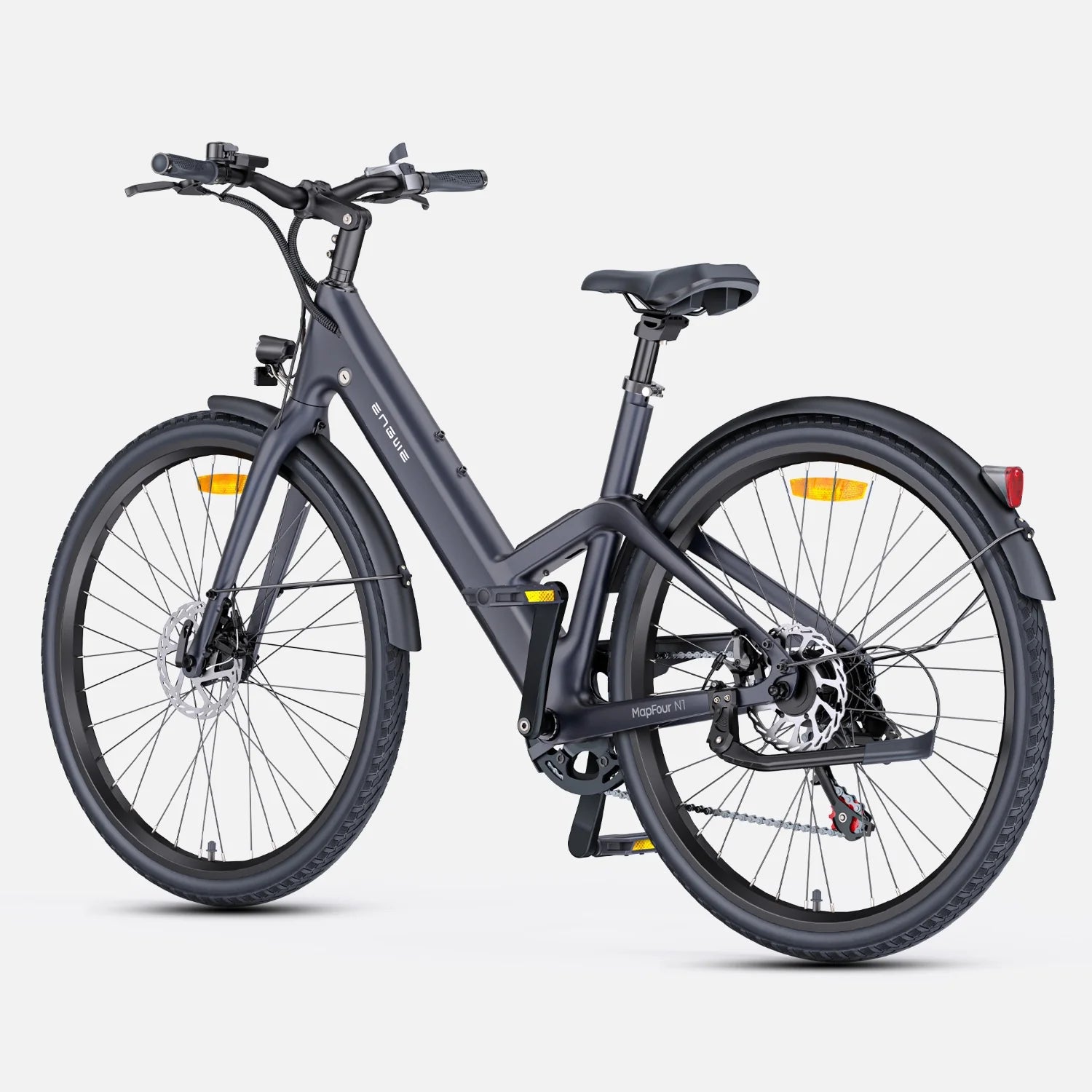 Vélo électrique ENGWE N1 AIR ST - Moteur 250W Batterie 36V10Ah Roues 27.5 pouces Frein à disque mécanique - Gris