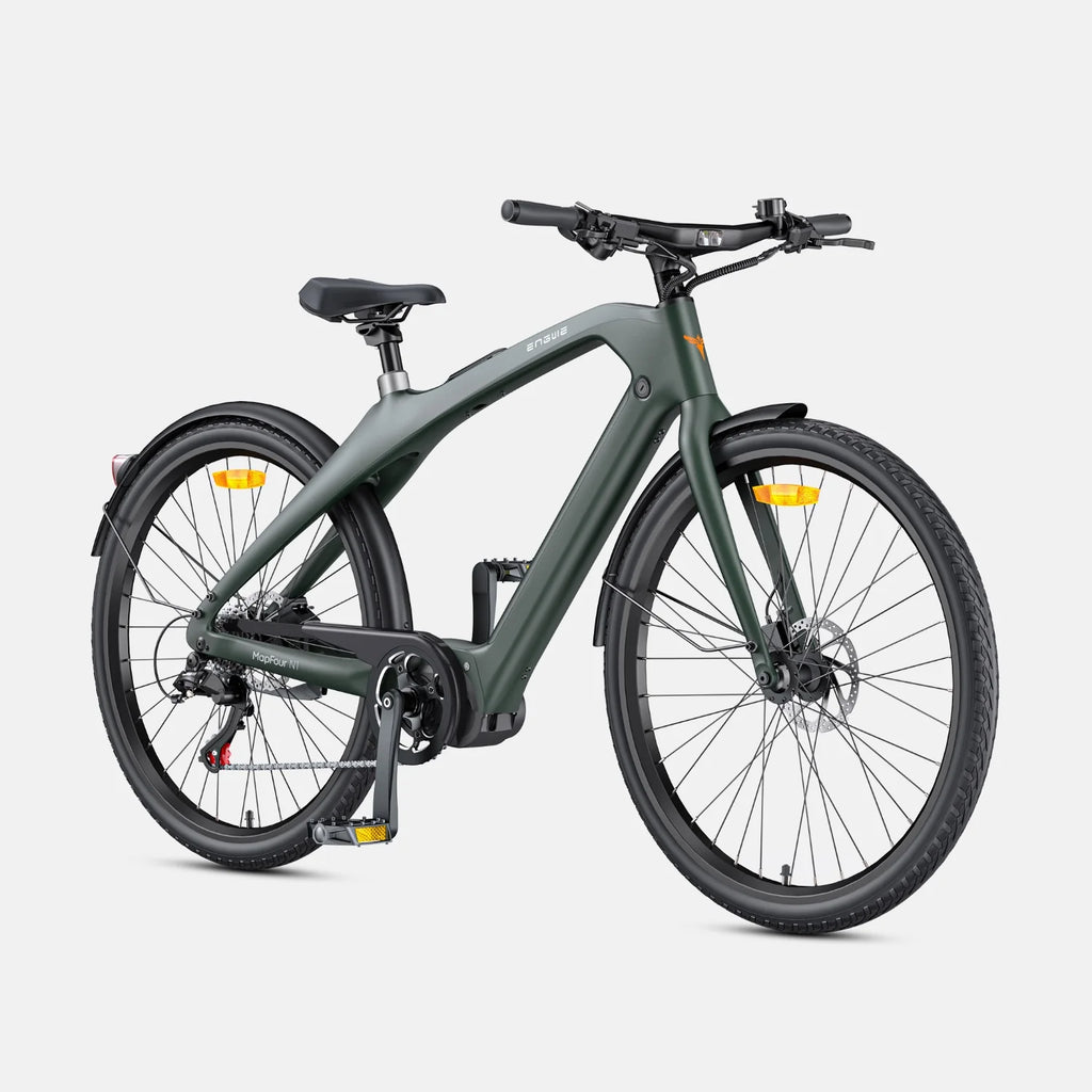 E-Bike ENGWE N1 PRO - Motor 250W Battery 36V10Ah 27.5 Inch Wheels Hydraulic Disc Brakes - Green